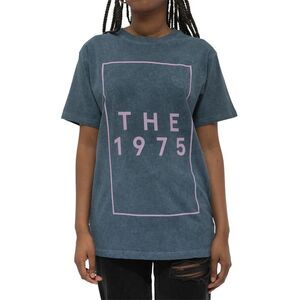 The 1975 Unisex Adult I Like It Logo T-Shirt / Denim Blue